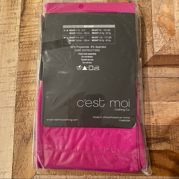 Pink/purple tights - Picture 2 of 2